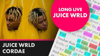 Juice WRLD amp Cordae trading rhymes on Doomsday🔥 Lyrics Rhymes Highlighted 451 [upl. by Kachine113]