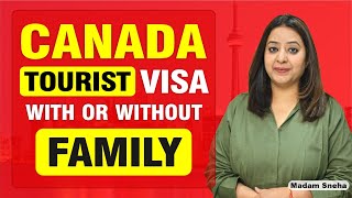 CANADA TOURIST VISA WITH OR WITHOUT FAMILY  STUDY VISA UPDATES 2024  USA CANADA UK THE VISA OFFIC [upl. by Analle]