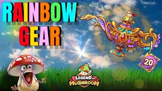 OVER 12000 LAMPS TIME FOR RAINBOW GEAR LEGEND OF MUSHROOM [upl. by Nah]