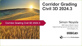 CIVIL 3D 2024 3 CORRIDOR GRADING CREATION [upl. by Aharon]