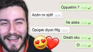 EN KOMİK WHATSAPP SEVGİLİ MESAJLARI [upl. by Aiekan]