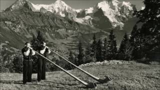 Mountain Call Swiss Alphorn Solo 1953 [upl. by Oates]