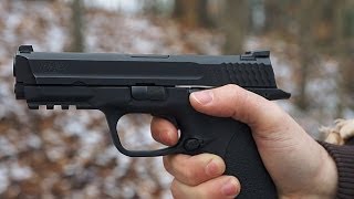 Smith and Wesson MampP 9mm Review [upl. by Peddada362]