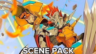 Wargreymon Base XAntibody amp Agumon Bond of Courage  Digimon Scene Pack [upl. by Animor]