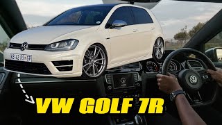 VW Golf 7R 4K Cinematic Drive amp Thrilling POV Experience  The best looking Golf [upl. by Tenrag]