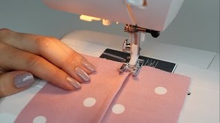 Basic Stitches  How to Sew a Flat Felled Seam Dressmaking Patterns [upl. by Aland]