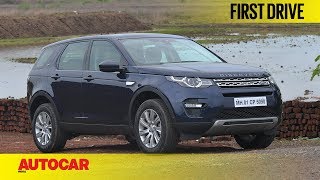 2017 Land Rover Discovery Sport  First Drive  Autocar India [upl. by Otreblasiul]