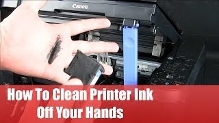 How to Clean Printer Ink Off Your Hands [upl. by Anelav]