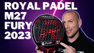 Racchette Padel Royal Padel M27 RLINE FURY 2023 [upl. by Giliana]