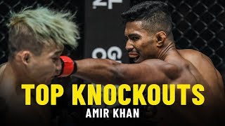 Amir Khan’s Top Knockouts  ONE Highlights [upl. by Bresee]