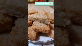 Semolino dolce fritto 😋 ricette recipe snackideas [upl. by Osbourn]