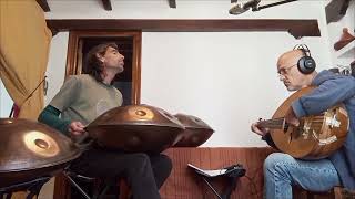 Duo Handpan amp Oud quotAstrakán caféquot [upl. by Eicarg]