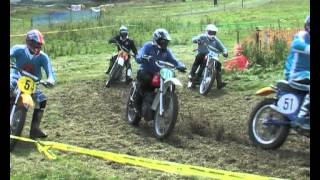 Over 60s and Over 50s Race 1 Scottish Classic Scramble Club Kirkness 2012 [upl. by Llerihs141]