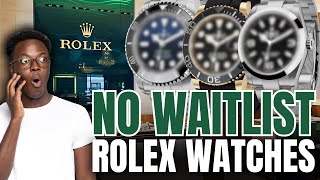 Authorized Dealers Offering No Wait List Rolex Watches [upl. by Klockau212]