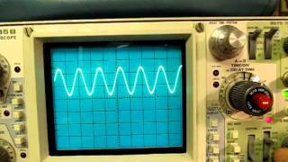 11 Tektronix Oscilloscope Triggering controls and their usage [upl. by Ahsemed]