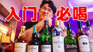 10款入門必喝單一麥芽威士忌！新手友好Single Malt Whisky！ [upl. by Attevroc339]