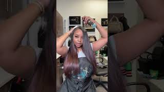 Side Part Quick Weave Tutorial  Highlighted Hair x Layered Curls [upl. by Nadoj]