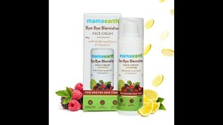 Mamaearth Bye Bye Blemishes Face Cream  AntiPigmentation Cream [upl. by Hamlani]