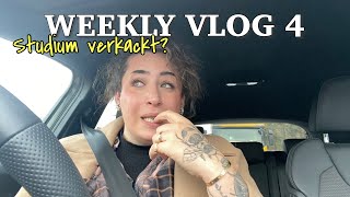 Studium verkackt SIEBEN Semester umsonst WEEKLY VLOG 4 [upl. by Antebi940]