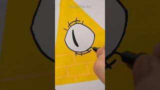 Draw Bill Cypher with Posca Mop’r Marker cartoon art [upl. by Costanza]