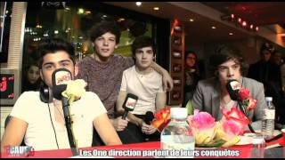 Les One Direction parlent de leurs conquêtes  CCauet sur NRJ [upl. by Hamilton]