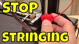 Quick Fix to Eliminate Stringing on your 3D Prints [upl. by Nami371]