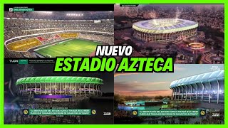 Así Será la Remodelación del Estadio Azteca para el Mundial México 2026 Deportes [upl. by Richmound]