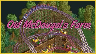 Old McDougals Farm  Scenario playthrough  Rollercoaster Tycoon Classic [upl. by Schwab]