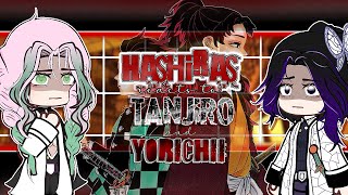 HASHIRAS react to TANJIRO  YORICHII🔥 《Demon slayer Infinity Castle Arc》 FULL PART❤️ read desc🎀 [upl. by Ambrosane]