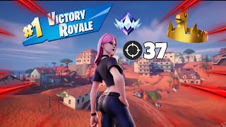 37 elimination win in fortnite Ending Is Crazy [upl. by Savil826]