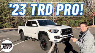 What Makes 2023 Tacoma TRD Pro a quotTRD Proquot My Review [upl. by Delogu]