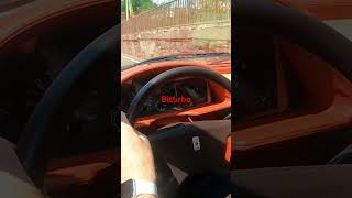 MASERATI BITURBO SOUND maserati birurbo bologna tridente 🔱🇮🇹 [upl. by Chladek446]