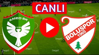 🔴AMEDSPOR BOLUSPOR MAÇI  TFF 1 LİG  eFootball Türkçe Simülasyon [upl. by Salohcim]