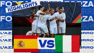 Highlights SpagnaItalia 21  Nations League Finals [upl. by Edgar]