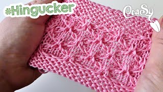 Strickmuster Königsbrokat in Reihen für Eure EaSy Sweater Strickjacken Babydecken und Co [upl. by Obed840]