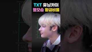 TXT✨️휴닝카이✨️옆모습 황금비율 변신 tomorrowxtogether [upl. by Eelyahs]