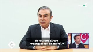 Carlos Ghosn contreattaque   C à Vous  09042019 [upl. by Shanna389]