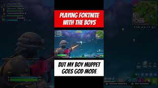 When Muppetuh4je Goes GOD MODE In FORTNITE [upl. by Noyad194]