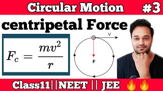 Centripetal force in circular motionNEETJEEExplained by SS [upl. by Zacks]