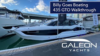 First Look Stunning Galeon 435 GTO Touring Yacht Premiere at Miami International Boat Show 2024 [upl. by Wiencke]