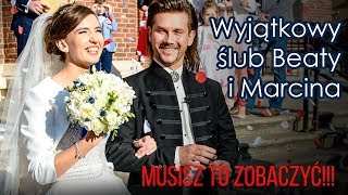 Wyjątkowy ślub Beaty i Marcina  trzeba to zobaczyć małżeństwo modlitwa slub wiara [upl. by Redienhcs]