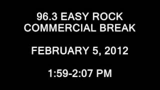 963 Easy Rock Commercial Break 10 [upl. by Dualc]