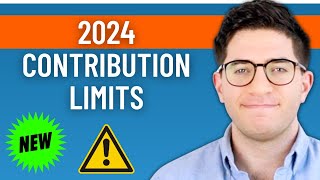 New 2024 Contribution Limits Released by the IRS 401k 403b IRA and HSA [upl. by Etnuaed372]