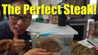 How To Cook The Perfect Steak with Anova Sous Vide Precision Cooker [upl. by Seugram]