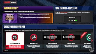 2K24 MAMBA MENTALITY BADGE TUTORIAL FASTEST TAKEOVER PERK METHOD SECOND CHANCE amp MINIMIZER PERKS [upl. by Osswald]