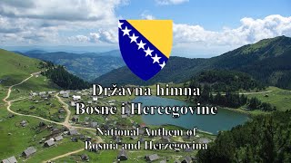 National Anthem Bosnia amp Herzegovina Unofficial Lyrics [upl. by Airbmak]