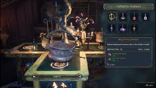 Truth in advertising This potion is indeed invisible Hogwarts Legacy Glitch Gameplay [upl. by Ehrlich]