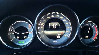 Mercedes E250 CDI 0100 Acceleration W212 Facelift [upl. by Catto250]