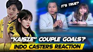 INDO CASTERS EPIC REACTION TO quotKAIRI amp SZEquot NEW COUPLE [upl. by Ylloj]