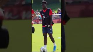 quotAlphonso Davies Bayern Munich Canadian LeftBack Refugee Camp Speed and Dribblingquot [upl. by Nivra]